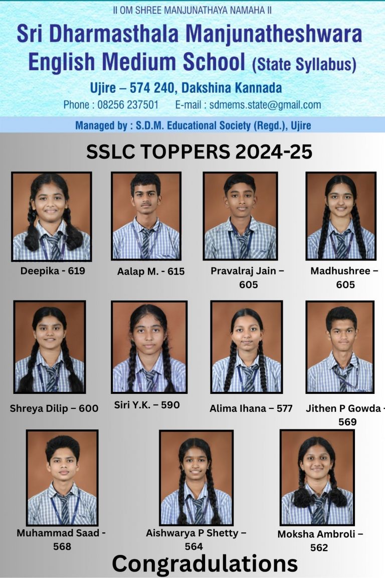 SSLC Toppers